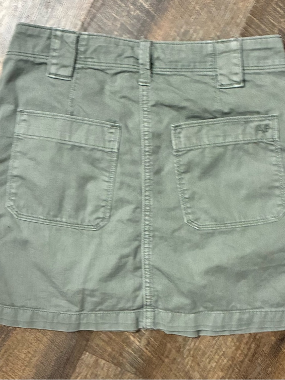 American Eagle Outfitters Olive Green Utility Skirt - Picture 6 of 6